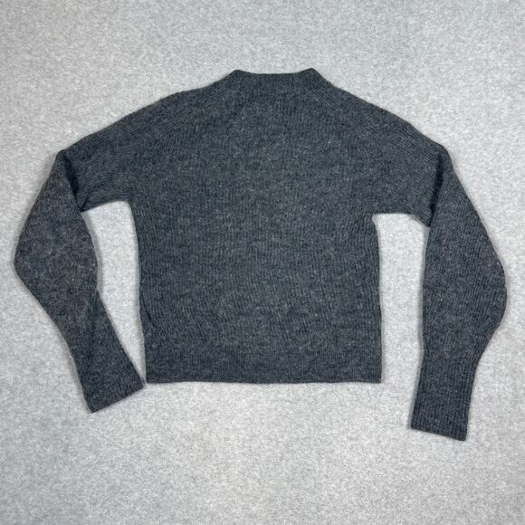 Quince Baby Alpaca-Wool Cropped Cardigan Womens Size XS - Picture 2 of 7